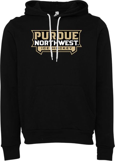 Purdue Northwest Bella + Canvas Fleece Hood Ice Hockey PNW - ONLINE ONLY