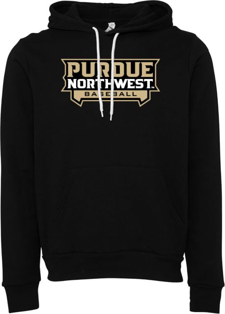 Purdue Northwest Bella + Canvas Fleece Hood Baseball PNW - ONLINE ONLY