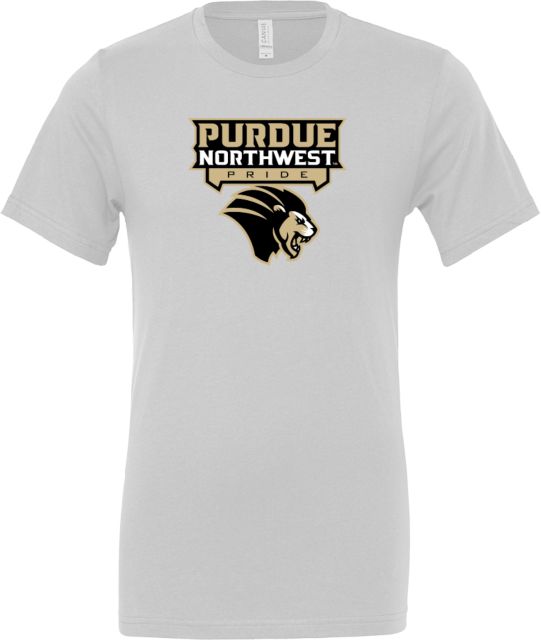 Purdue Northwest Bella + Canvas Jersey Cotton T Shirt Mascot Head Pride Athletic Mark - ONLINE ONLY