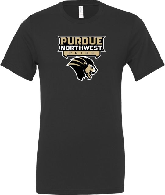 Purdue Northwest Bella + Canvas Jersey Cotton T Shirt Mascot Head Pride Athletic Mark - ONLINE ONLY