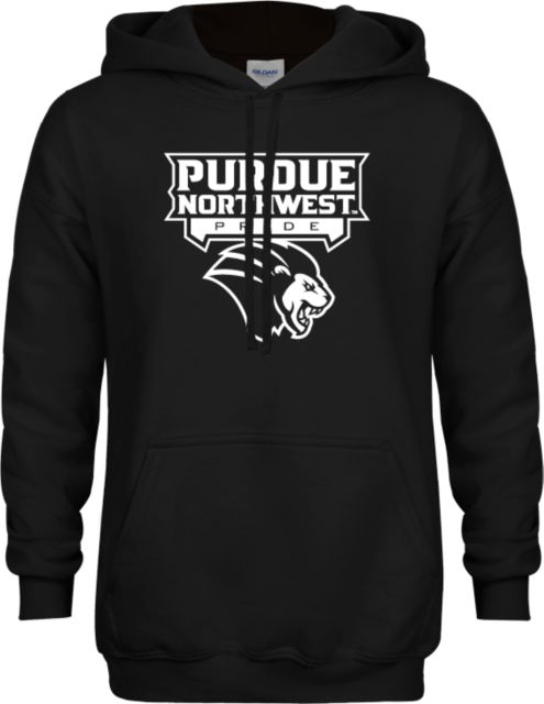 Purdue Northwest Youth Fleece Hoodie Mascot Head Pride Athletic Mark - ONLINE ONLY