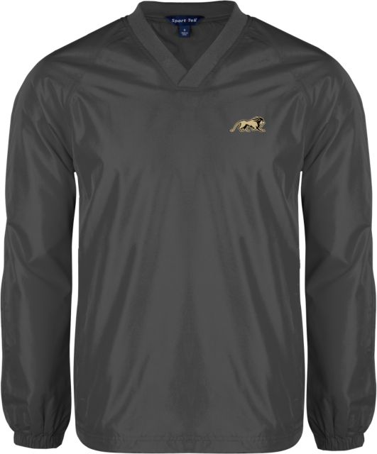 Purdue Northwest V Neck Raglan Windshirt Mascot Full Body - ONLINE ONLY