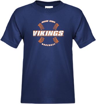 Salem State Youth T Shirt Vikings Baseball w/Seams - ONLINE ONLY: Salem  State University
