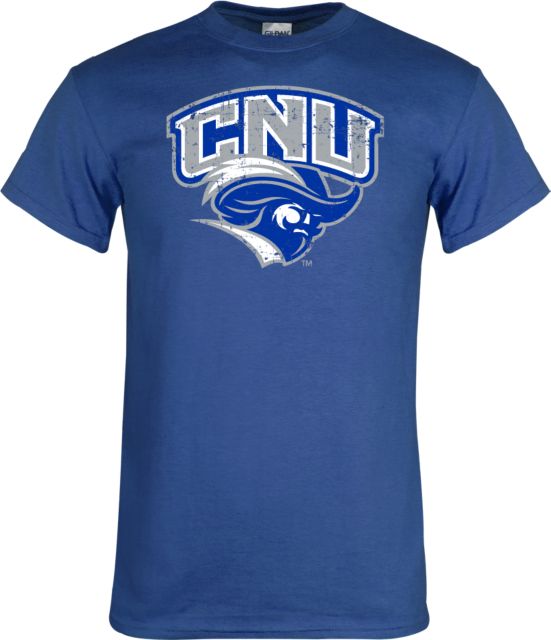 Christopher Newport T Shirt Official Logo Distressed - ONLINE ONLY