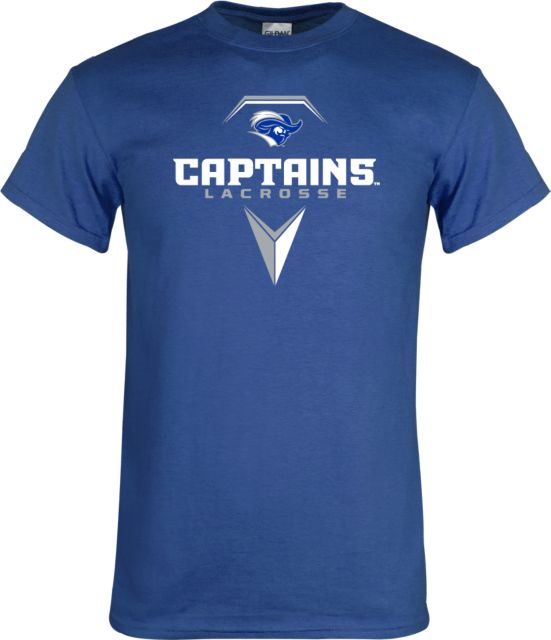Christopher Newport T Shirt Geometric Lacrosse Head - ONLINE ONLY