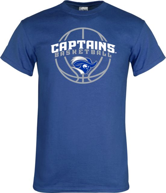 Christopher Newport T Shirt Captains Basketball Arched w/ Ball - ONLINE ONLY