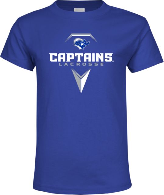 Christopher Newport Youth T Shirt Geometric Lacrosse Head - ONLINE ONLY