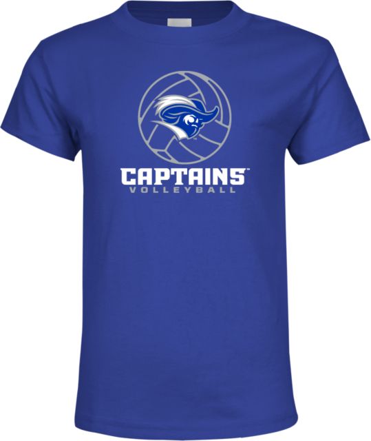 Christopher Newport Youth T Shirt Captains Volleyball Stacked - ONLINE ONLY