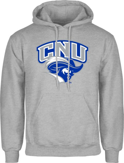 Christopher Newport Fleece Hoodie Official Logo - ONLINE ONLY