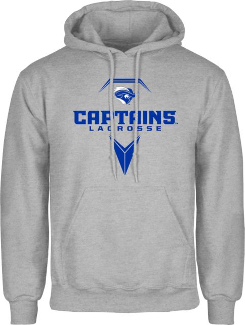 Christopher Newport Fleece Hoodie Geometric Lacrosse Head - ONLINE ONLY