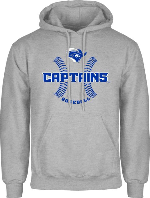 Christopher Newport Fleece Hoodie Captains Baseball Seams - ONLINE ONLY