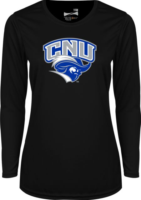 Christopher Newport Ladies Syntrel Performance Longsleeve Shirt Official Logo - ONLINE ONLY
