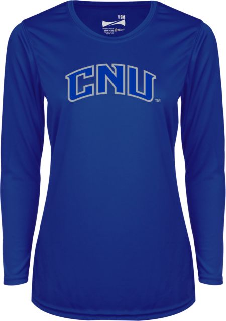 Christopher Newport Ladies Syntrel Performance Longsleeve Shirt Arched CNU - ONLINE ONLY