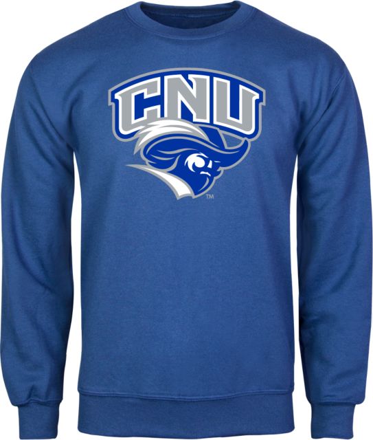 Christopher Newport Fleece Crew Official Logo - ONLINE ONLY