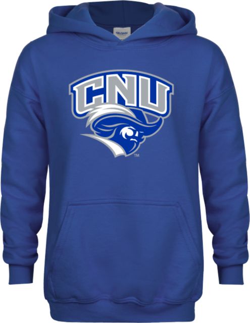Christopher Newport Youth Fleece Hood Official Logo - ONLINE ONLY