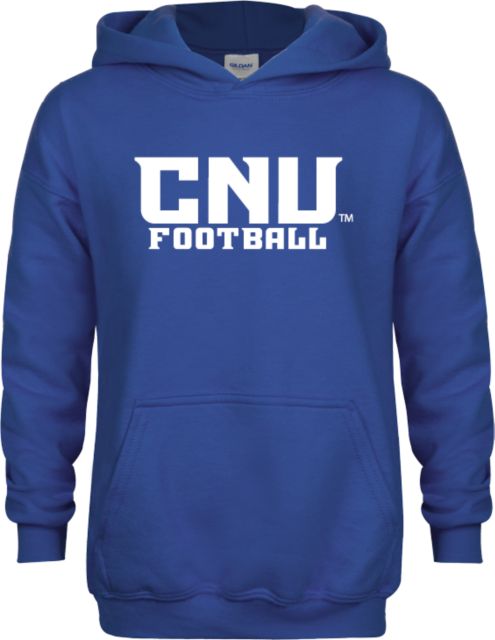 Christopher Newport Youth Fleece Hoodie Football - ONLINE ONLY