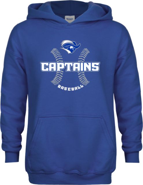Christopher Newport Youth Fleece Hoodie Captains Baseball Seams - ONLINE ONLY