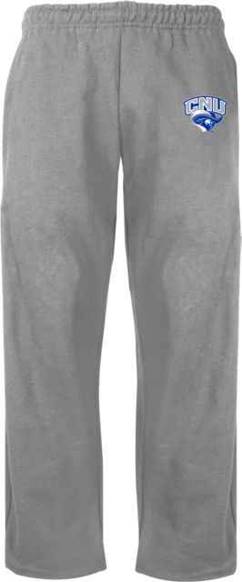Christopher Newport Fleece Open Bottom Pant Official Logo - ONLINE ONLY