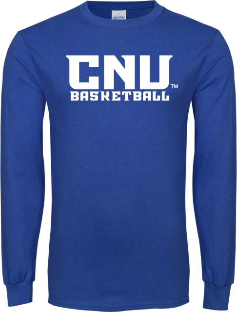 Christopher Newport Long Sleeve T Shirt Basketball - ONLINE ONLY