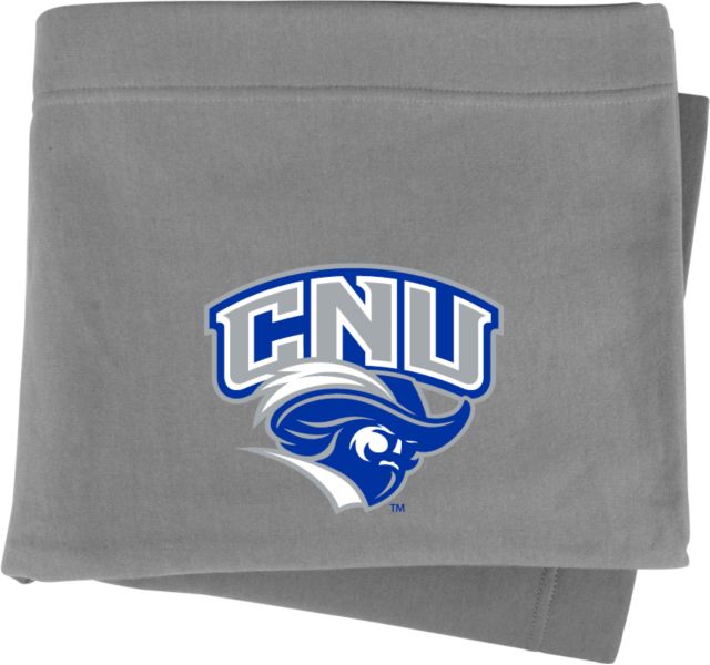 Christopher Newport Sweatshirt Blanket Official Logo - ONLINE ONLY