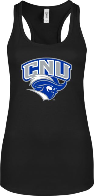 Christopher Newport Next Level Ladies Ideal Racerback Tank Official Logo - ONLINE ONLY