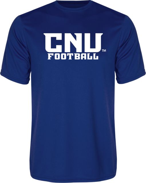 Christopher Newport Performance Tee Football - ONLINE ONLY
