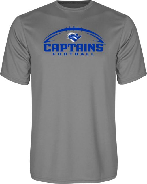 Christopher Newport Performance Concrete Tee Captains Football - ONLINE ONLY