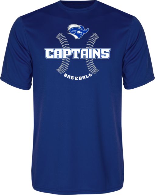 Christopher Newport Performance Tee Captains Baseball Seams - ONLINE ONLY