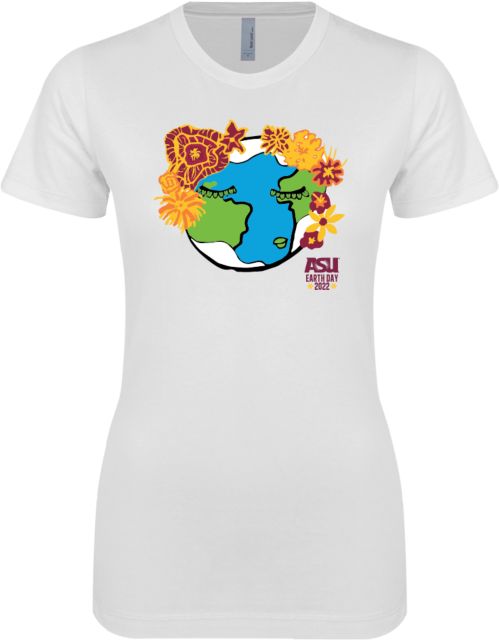 Arizona State Next Level Boyfriend Tee ASU 2022 Earth Day Design - ONLINE ONLY