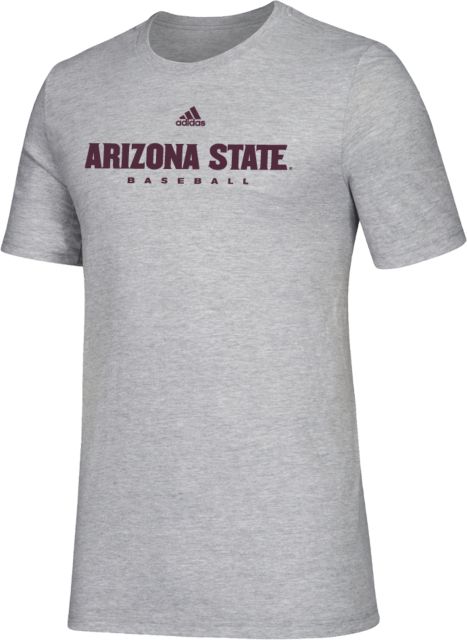 Arizona State Adidas Amplifier Tee Arizona State Baseball - ONLINE ONLY
