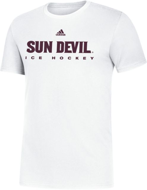 Arizona State Adidas Amplifier Tee Sun Devil Ice Hockey - ONLINE ONLY