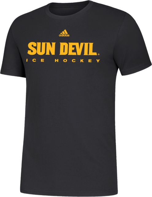 Arizona State Adidas Amplifier Tee Sun Devil Ice Hockey - ONLINE ONLY