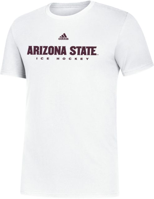 Arizona State Adidas Amplifier Tee Arizona State Ice Hockey - ONLINE ONLY