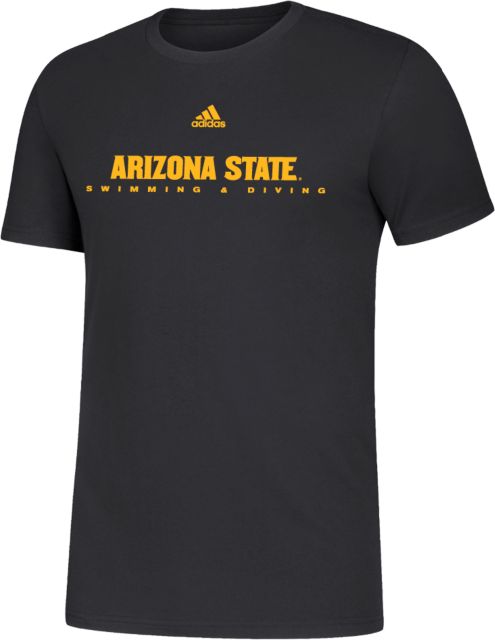 Arizona State Adidas Amplifier Tee Arizona State Swimming and