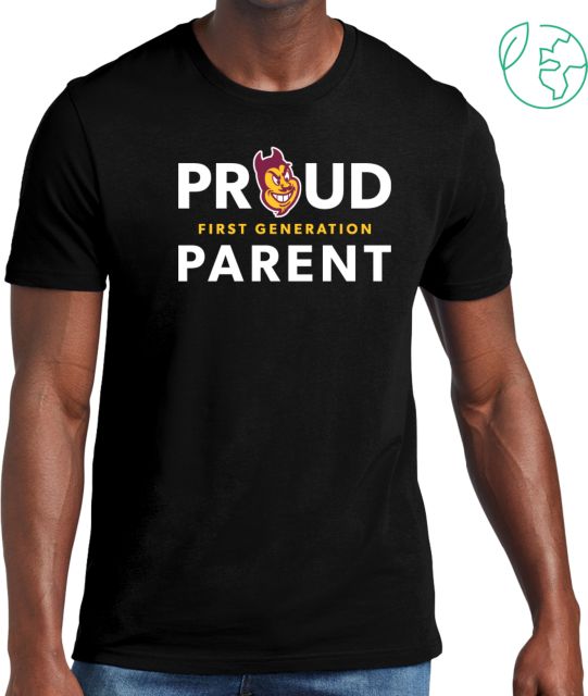 Arizona State Allmade Organic Cotton Tee Arizona State - Proud First Generation Parent - ONLINE ONLY