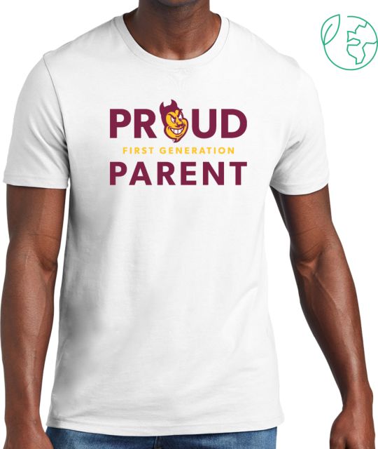 Arizona State Allmade Organic Cotton Tee Arizona State - Proud First Generation Parent - ONLINE ONLY