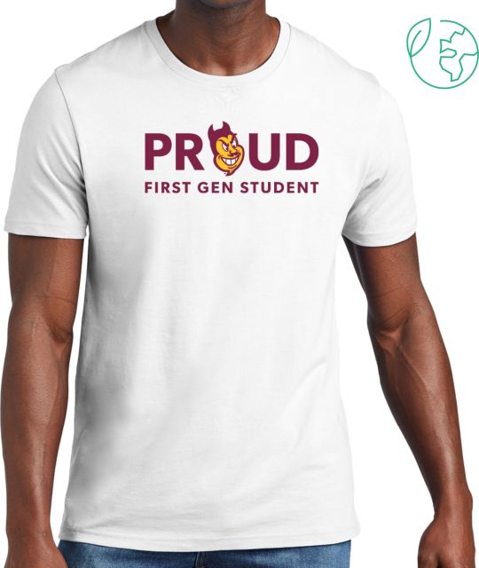 Arizona State Allmade Organic Cotton Tee Arizona State - Proud First Gen Student - ONLINE ONLY