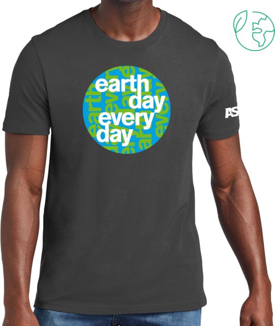 Arizona State Allmade Dark Organic Cotton Tee ASU Earth Day Every Day - ONLINE ONLY