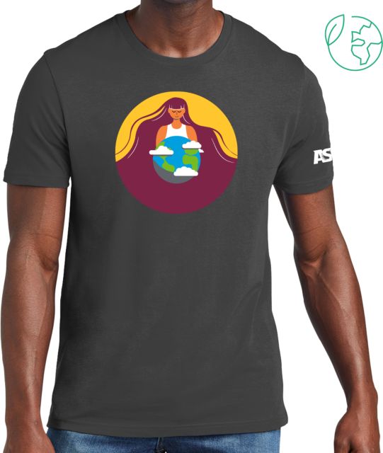 Arizona State Allmade Dark Organic Cotton Tee ASU Earth Day - ONLINE ONLY