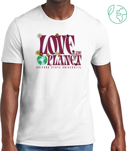 Arizona State Allmade Organic Cotton Tee Love the Planet - ONLINE ONLY