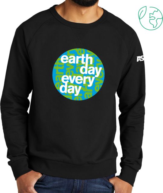 Arizona State Allmade Organic French Terry Crewneck Sweatshirt ASU Earth Day Every Day - ONLINE ONLY