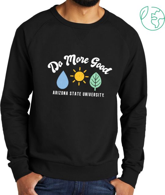 Arizona State Allmade Organic French Terry Crewneck Sweatshirt Do More Good - ONLINE ONLY