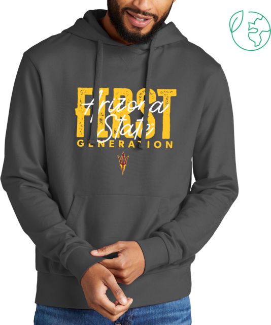 Arizona State Allmade Dark Organic French Terry Pullover Hoodie Arizona State - First Generation - ONLINE ONLY