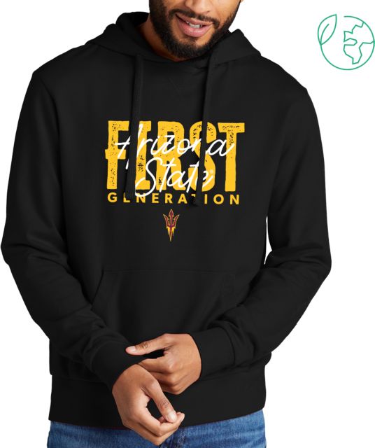 Arizona State Allmade Organic French Terry Pullover Hoodie Arizona State - First Generation - ONLINE ONLY