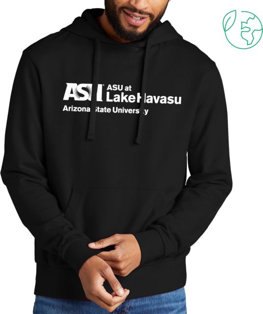 Arizona State Organic French Terry Pullover Hoodie ASU at Lake Havasu ONLINE ONLY Arizona State University