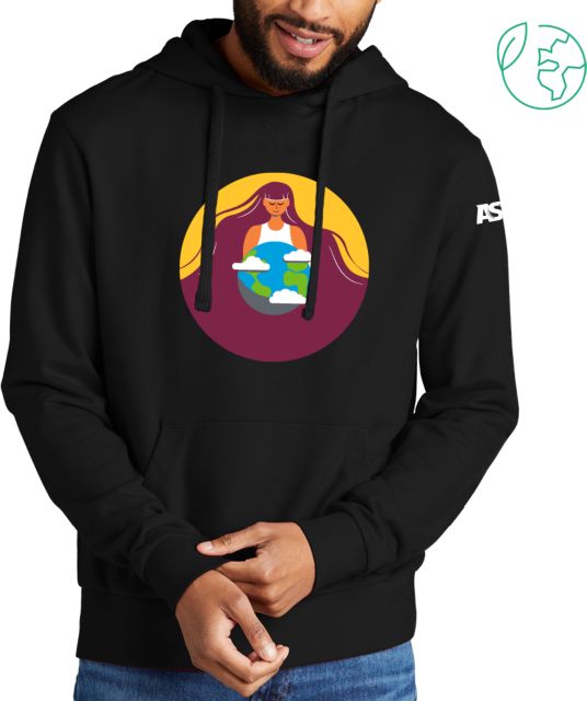 Arizona State Allmade Organic French Terry Pullover Hoodie ASU Earth Day - ONLINE ONLY