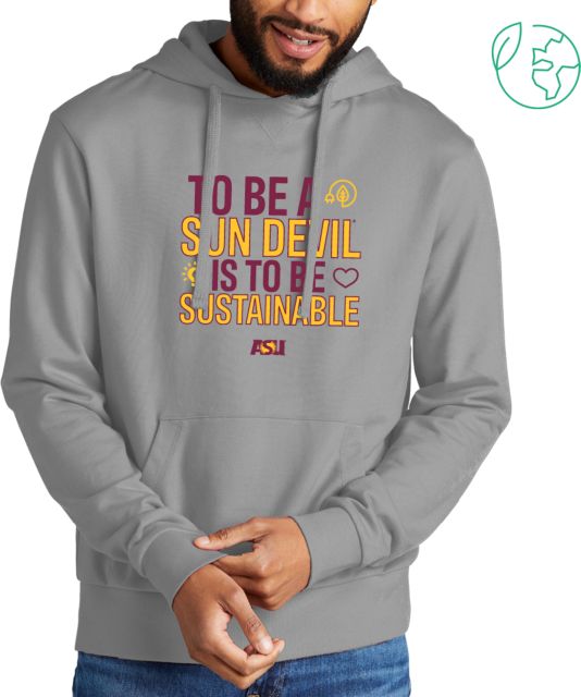 Arizona State Allmade Light Organic French Terry Pullover Hoodie To Be Sustainable - ONLINE ONLY
