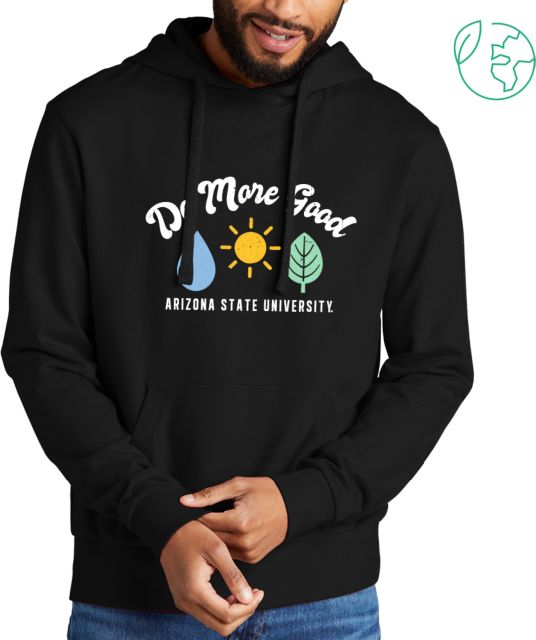 Arizona State Allmade Organic French Terry Pullover Hoodie Do More Good - ONLINE ONLY