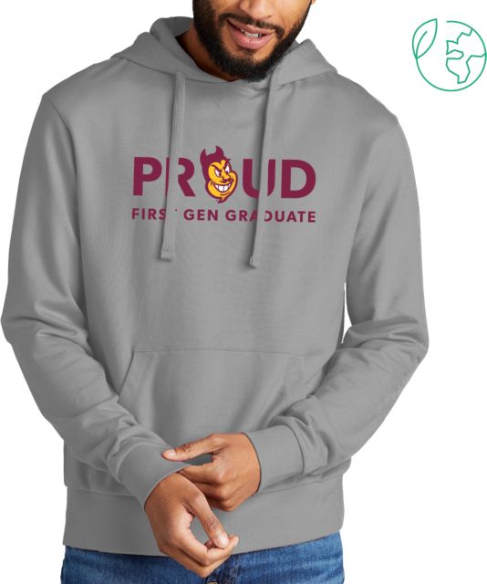 Arizona State Allmade Light Organic French Terry Pullover Hoodie Arizona State - Proud First Gen Graduate - ONLINE ONLY