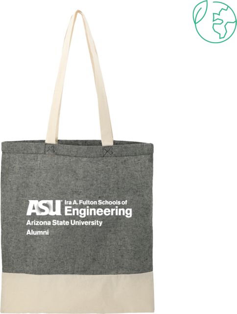 Arizona State Split Recycled Cotton Twill Convention Tote Ira A. Fulton Schools of Engineering Alumni - ONLINE ONLY